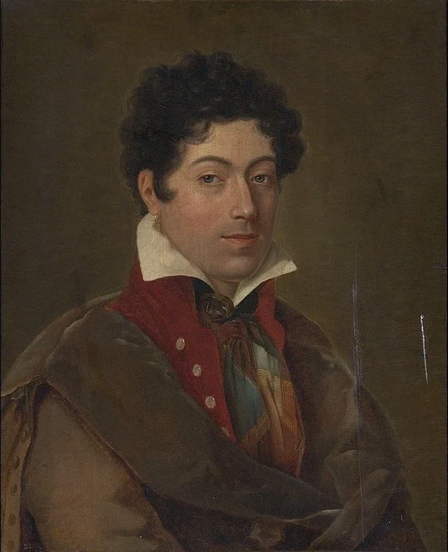 Jean - Baptiste Wicar, Ritratto di giovane uomo, attribuito